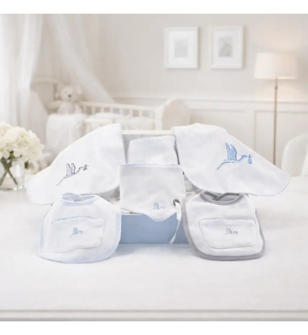 Personalized Baby Bibs Gift Set | Embroidered Name for Newborn