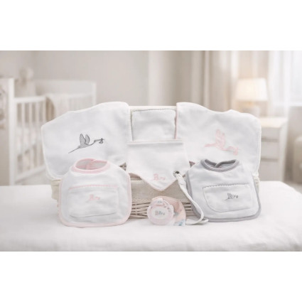 Personalized Baby Bibs Gift Set | Embroidered Name for a Special Touch 2