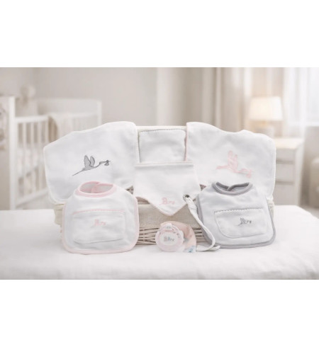 Personalized Baby Bibs Gift Set | Embroidered Name for a Special Touch