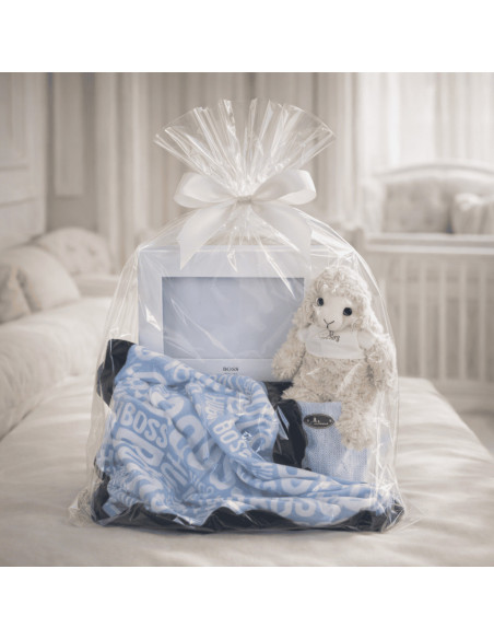 Hugo Boss Baby Blanket Set | Soft & Stylish Baby Gift – Bebedeparis.com