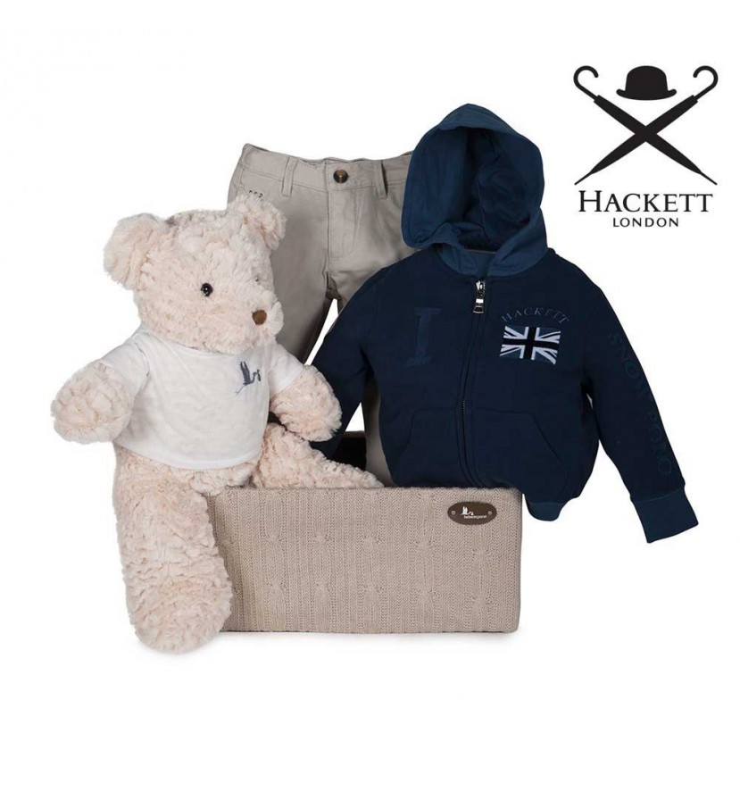 Hackett Sweatshirt and Trouser Set Baby Hamper