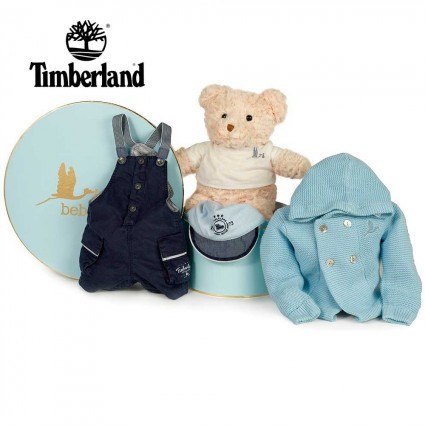Timberland Blue Baby Hamper