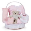 Classic Essential Baby Gift Basket Pink