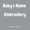 Baby name embroidery