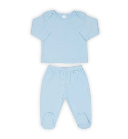 BebeDeParis Conjunto Basic Bebé Azul