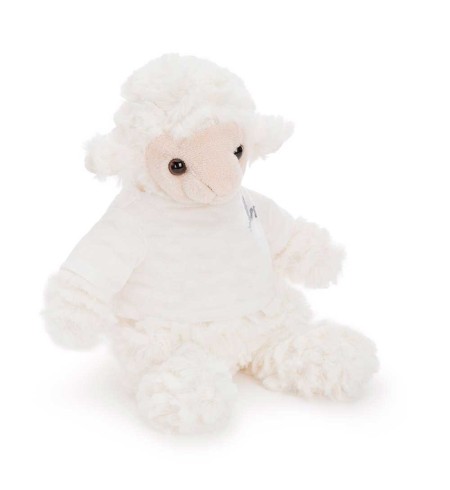 oveja de peluche blanca 30 cm