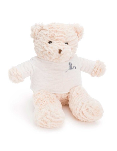 Oso de Peluche Bebe Blanco 42 cm