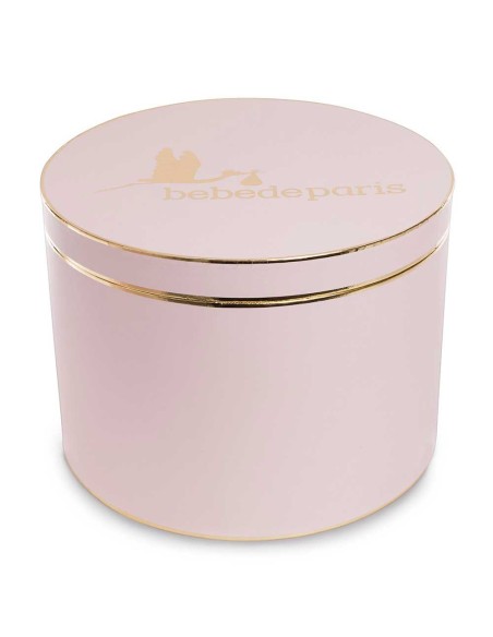 Caja Vintage Presentación BebeDeParis Rosa L