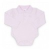  Baby Polo Bodysuit Pink