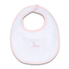 Pack of two customized dummies and bib pink