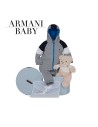 Bodysuit and personalised comforter set grey