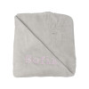 Personalised giftset with personalised blanket and comforter pink