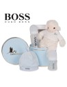 Nicky Basket Personalized Muslin Blanket and Accessories