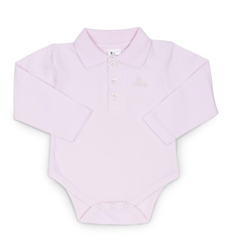 Body Bebé Basic Rosa