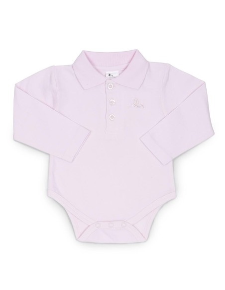 Body Bebé Basic Rosa