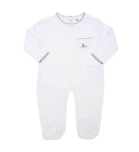 	Canastilla Clásica Esencial con Osito Teddy Azul