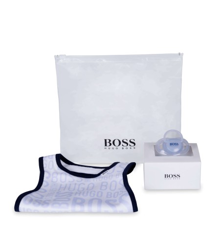 Set babero y chupete Hugo Boss
