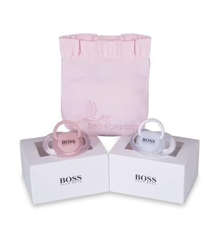 Set Chupetes Duo Hugo Boss