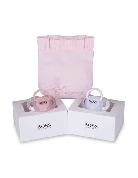 Set Chupetes Duo Hugo Boss