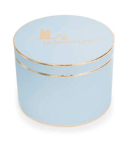 Caja Vintage + Tarjetón nombre bebé