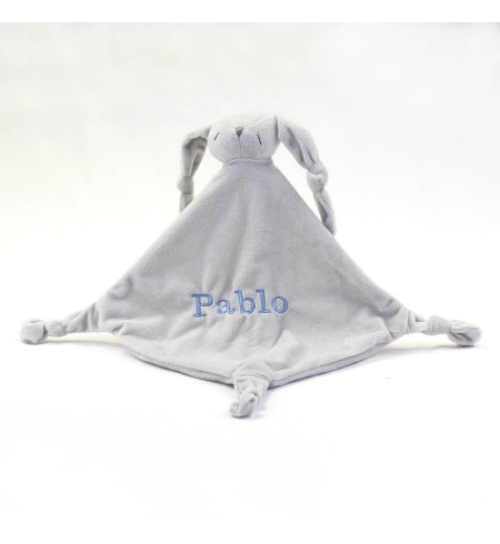 Canastilla con Maleta Bebé Manta y Doudou Personalizable