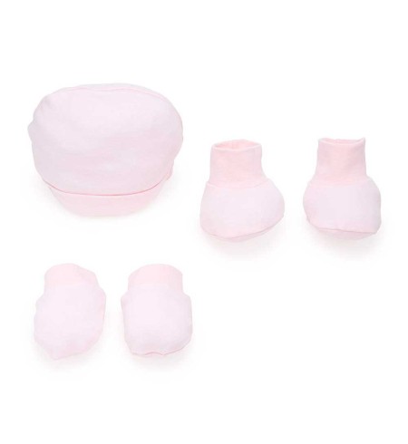 Baby Hat, Mittens & Booties Set | Soft & Cozy Newborn Gift – Bebedeparis.com
